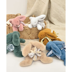 Knuffel Konijn 25cm Wit 
