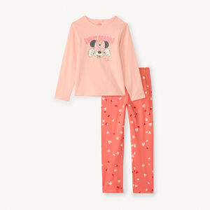 Lichtgewicht pyjamastel Minnie Disney voor meisjes 