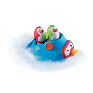 Jouet de bain aspergeur Famille pingouins navigateurs 