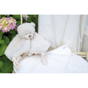 Deken wieg Boho Teddy 75x100cm 