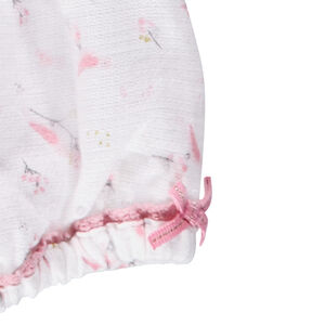 Korte broek van katoen met liberty print 