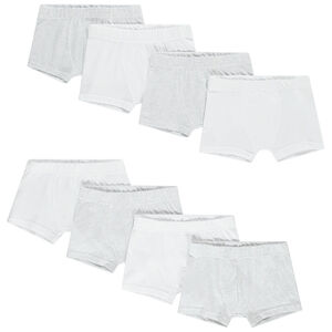 Lot de 8 boxers en coton pour enfant garçon 