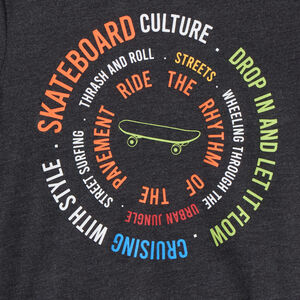 T-shirt met korte mouwen en fantasieprint jongens 