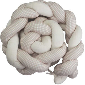 Tresse décorative Vichy - 200 cm - Ecru 