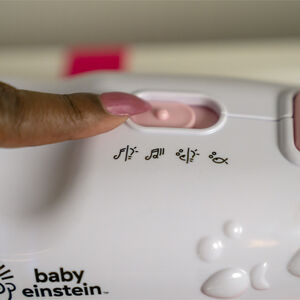 Veilleuse sonore et lumineuse Rêves Marins rose 