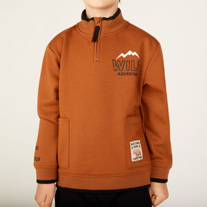 Ensemble jogging molleton doublé velours garçon 