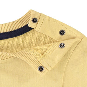 Sweatshirt fleece met dinosaurusprint voor jongen 