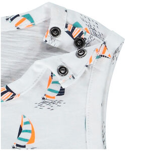 Lot de 2 débardeurs assortis pour bébé garçon 