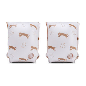 Brassards de natation gonflables 0-2 ans Panthère Beige 