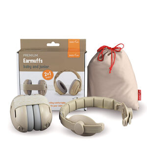 Casque anti-bruit évolutif 0-4ans Beige 