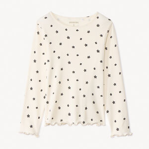 Lange mouwen T-shirt met bloemenprint voor meisjes 