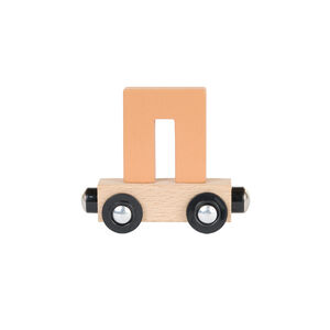 Houten "PI" wagon - bruin 