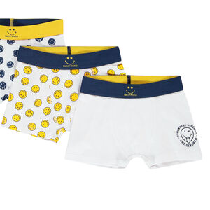 Lot de 3 boxers SmileyWorld garçon 