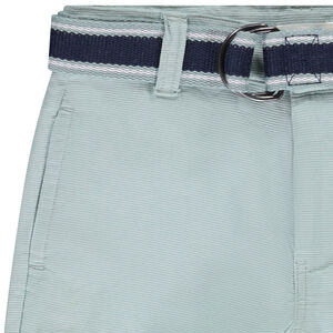 Bermuda met tailleband van stof met structuur voor jongen 