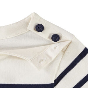 Lange mouwen marinière T-shirt voor jongen 