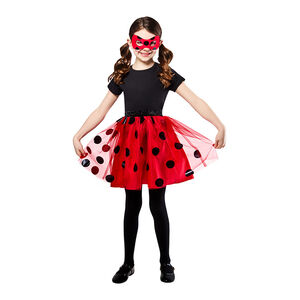 Set de déguisement 5-8 ans tutu + masque Lady Bug 