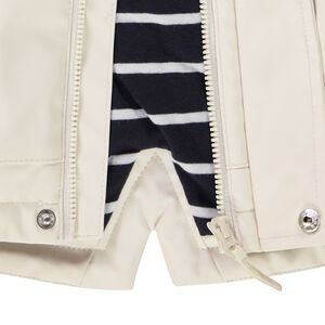 Parka gomme déperlante à capuche tigre pour bébé garçon 