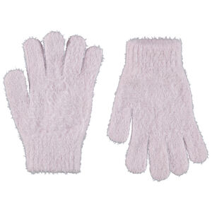 Gants en tricot effet fourrure fille 
