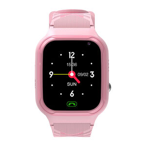 Smartwatch voor kinderen met GPS, locatie, SOS, bellen en videofunctie Roze 