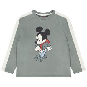 Langarmige raglan T-shirt Mickey Disney voor jongens 