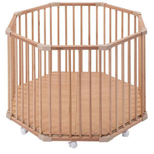 Park Basile Octogonaal  Natuur gelakt hout 