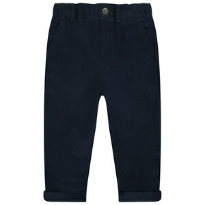 Joggingbroek van effen piqué voor baby jongen 