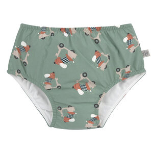 Zwemluier M74/80 (7 tot 12 maanden) Scooter/Dog Green 