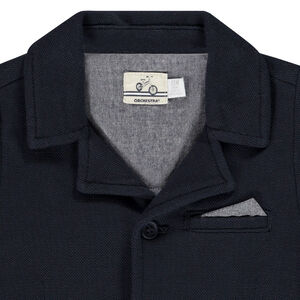 Veste tailleur en maille pour garçon 