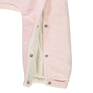 Pilotenpak konijn van fluweel voor babymeisjes met verschillende afwerkingen per leeftijd 