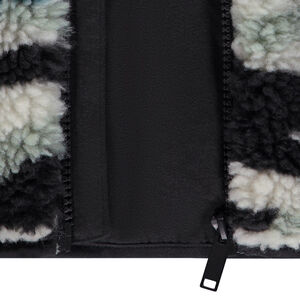 Camouflage sherpa jas voor jongens 