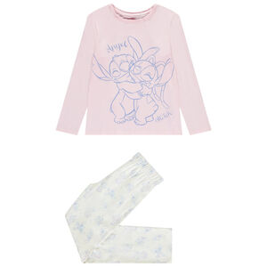 Set van lange pyjama in jersey Stitch & Angel Disney voor meisjes 