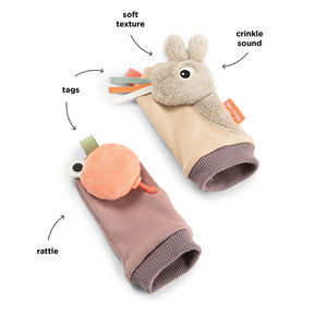 Chaussettes à hochet Celebration Sable 