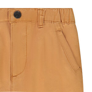 Pantalon battle uni en toile taille élastiquée pour bébé garçon 