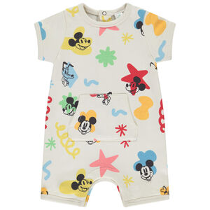 Combinaison courte en molleton Mickey Disney pour bébé garçon 