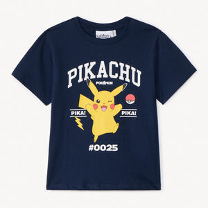 T-shirt manches courtes Pikachu Pokémon pour garçon 
