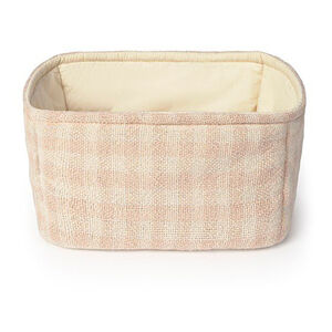 Mand gewatteerd 30x20x20cm Roze 