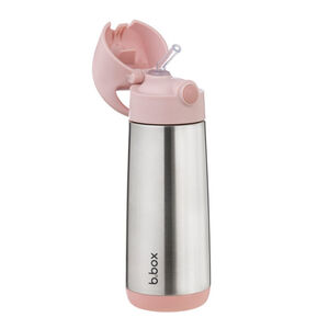 Gourde isotherme avec paille 500ml Blush Crush 