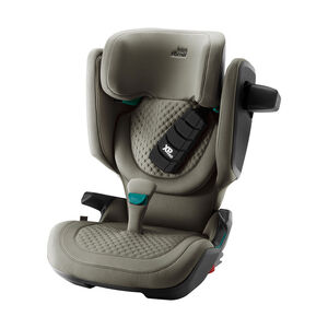 KidFix Pro i-Size autostoel Lux urban olive met stoelverhoger en Isofix 