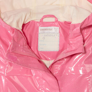 Parka gomme à capuche iridescente fille 
