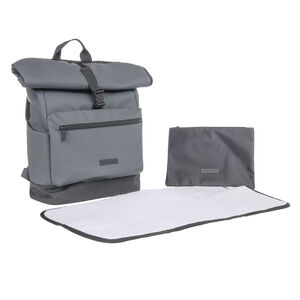 Verzorgingstas Boston + Verschoonmat - Grijs 