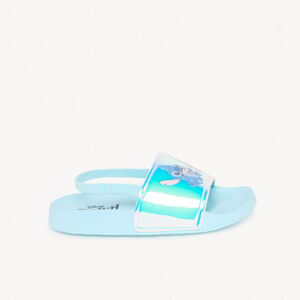 Iridescente slippers Stitch & Angel Disney voor meisjes - met bandje volgens de maat 