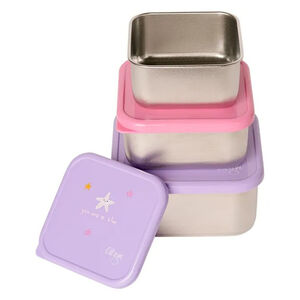Lunchbox inox empilable 3PCS Mermaid 