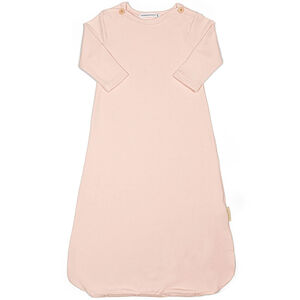 Tussenseizoenslaapzak in jersey met mouwen - Water Pink - 0/6 maanden 