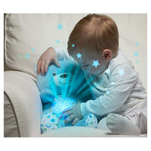Ourson projecteur First Dreams Baby Bear - Bleu 