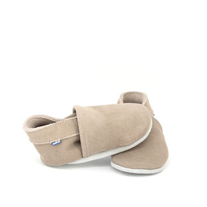Chaussons souples 0-3M en suède Babysoft Nique 
