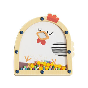 Nourrissez la poule jeu en bois 3ans+ 