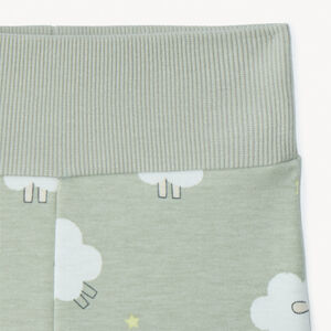 tweedelig fleece sportensemble met schapenmotief voor baby 
