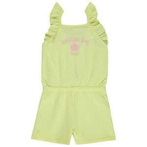 Combishort effet cloqué à dos ajouré pour fille 