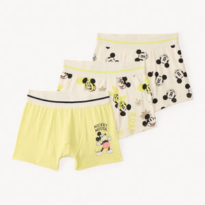 Set van 3 Mickey Disney boxershorts voor jongens 