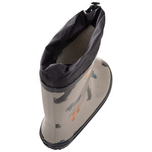 Bottes de pluie en caoutchouc imprimé skates pour bébé garçon 